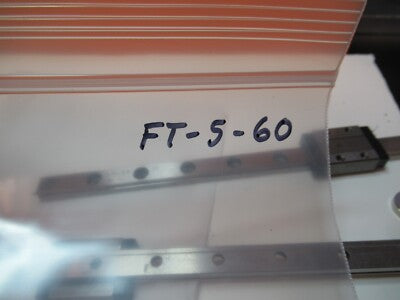 POSITIONING BEARINGS RAIL SET IKO JAPAN AS PICTURED &FT-5-60