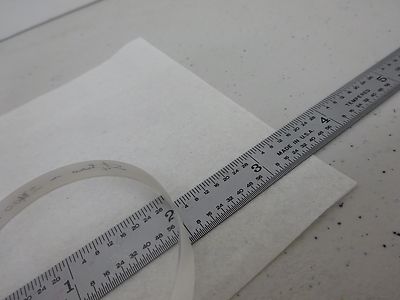 OPTICAL FLAT WINDOW LASER OPTICS AS IS BIN#P2-H-10