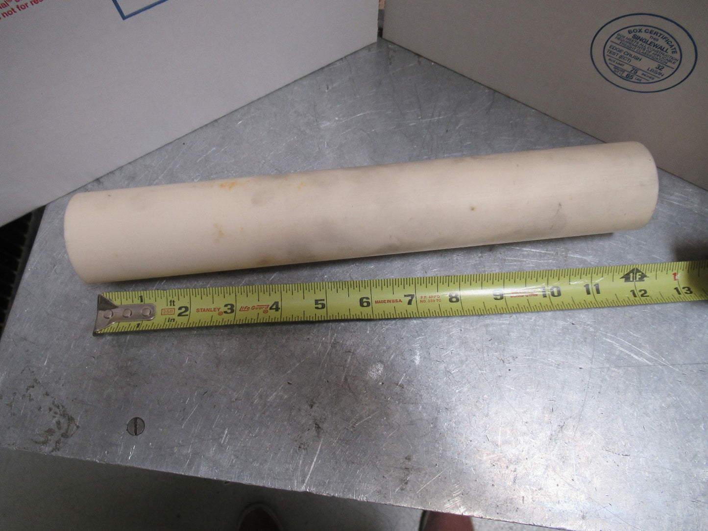 VESUVIUS ZYALOX CERAMIC TUBE 12 in by 2 in diameter AS PICTURED T8-B