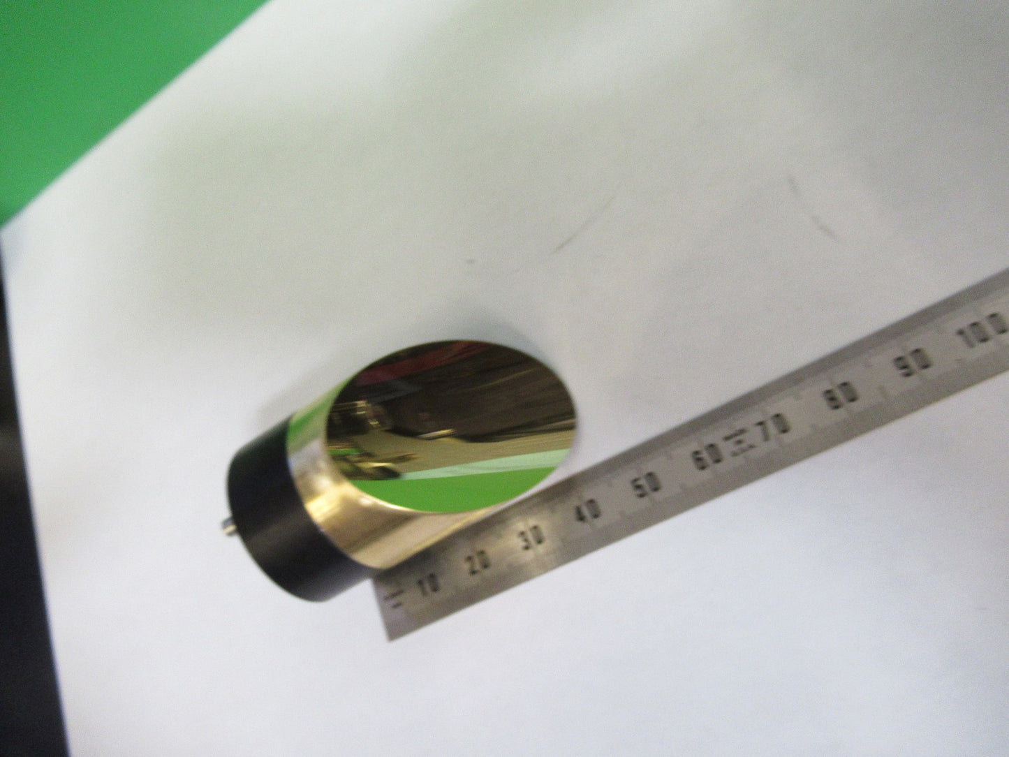 OPTICAL GOLD COATED MIRROR PARABOLIC INFRARED LASER OPTICS AS PICTURED T4-A-13