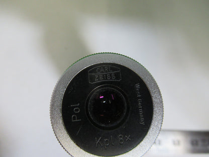 Microscope Part Carl Zeiss AG Eyepiece Ocular Kpl 8X Pol Lens
