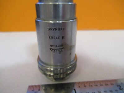 LEITZ WEZTLAR OBJECTIVE FL 50X INFINITY OPTICS MICROSCOPE PART AS PIC &H8-C-17