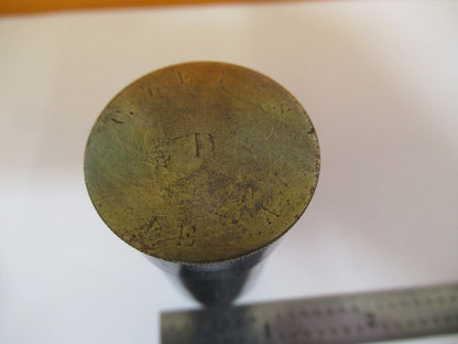ANTIKE LEERE ZEISS DEUTSCHLAND 1800 MESSING-DOSE MIKROSKOP-TEIL wie abgebildet A2-A-19