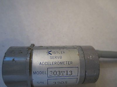 KISTLER SERVO ACCELEROMETER FOR PARTS 303T13 AS IS  BIN#RED
