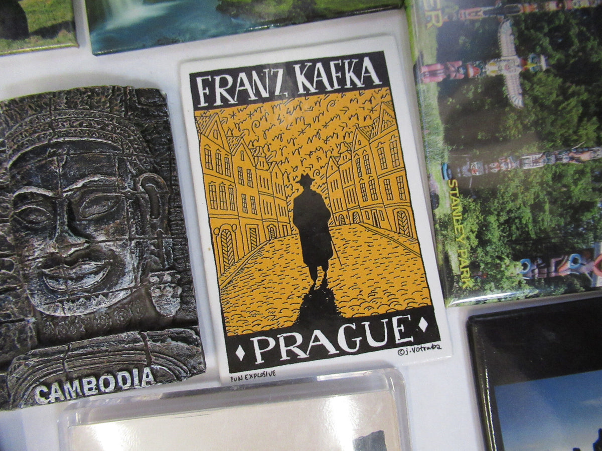 Lot Fridge Magnets Cambodia Prague Pacific Egypt Vancouver