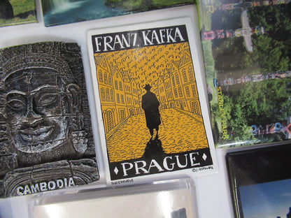 Lot Fridge Magnets Cambodia Prague Pacific Egypt Vancouver