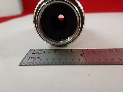 MIKROSKOPTEIL OBJEKTIV LEITZ GERMANY 40X OPTICS AS IS BIN#R2-C-21