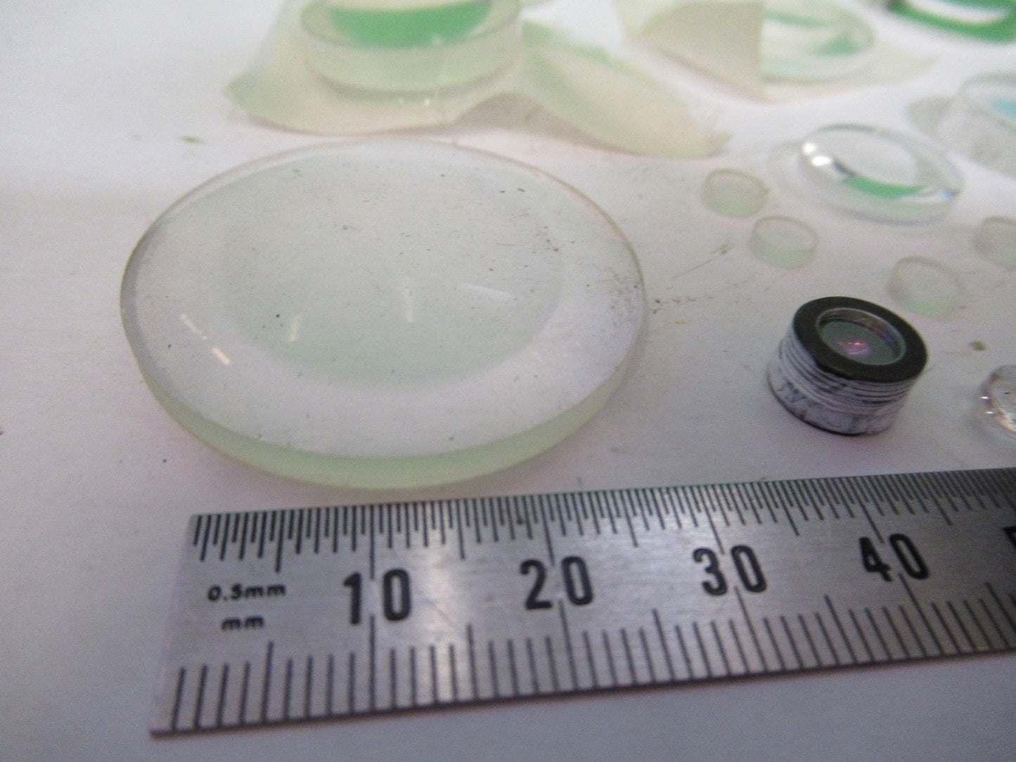 LOT OPTICAL GLASS LENSES ASSORTED LASER OPTICS NICE AS PICTURED U9-A-47