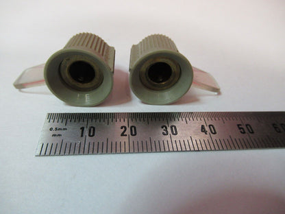 HP HEWLETT PACKARD SET OF PLASTIC KNOBS INSTRUMENT AS PICTURED Y6-B-10