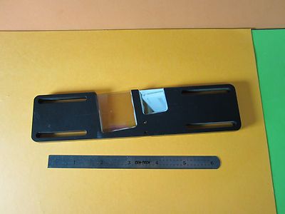 MICROSCOPE OPTICAL SPECTRA TECH INFRARED FILTER SLIDE LASER OPTICS BIN#D6-12