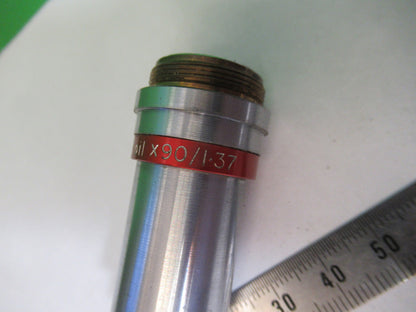 WATSON UK APO 90X OBJECTIVE LENS MICROSCOPE PART AS PICTURED &R2-B-30