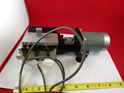 HUGE MICROSCOPE PART MOTORIZED POSITIONING STAGE TABLE for OPTICS AS IS BN#74-02