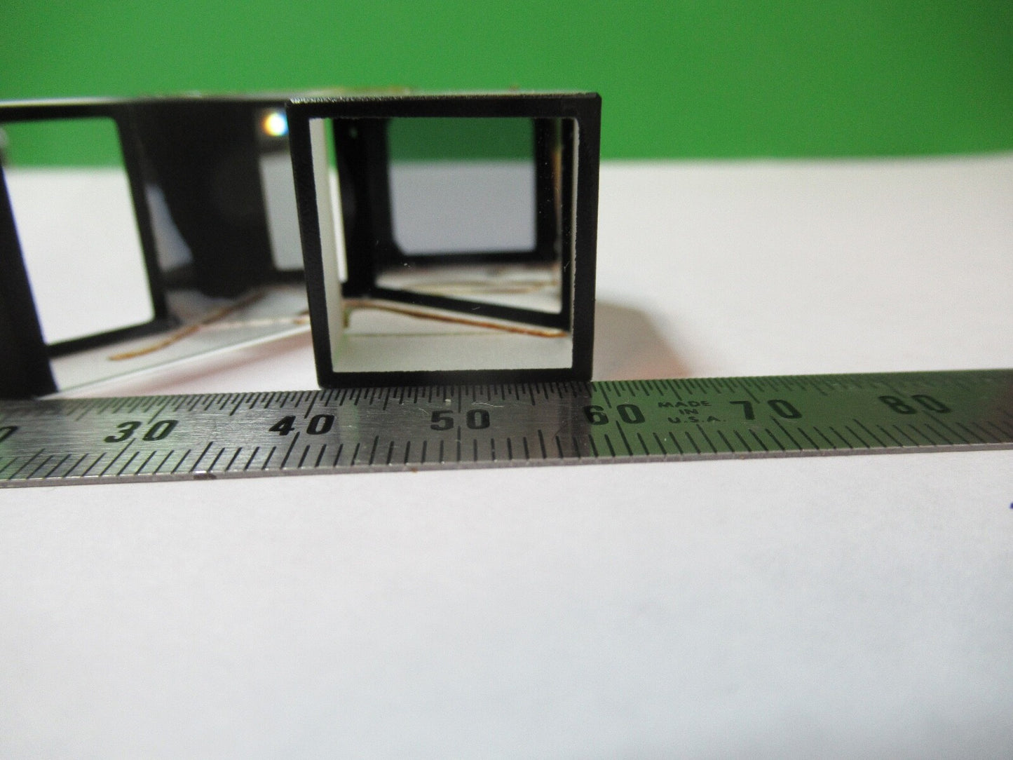 WILD HEERBRUGG SWISS PRISM ASSEMBLY OPTICS MICROSCOPE PART AS PICTURED  S2-C-116
