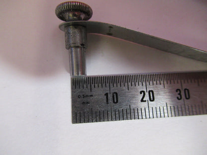 Bausch & Lomb Pair of Clips Antique Microscope Part