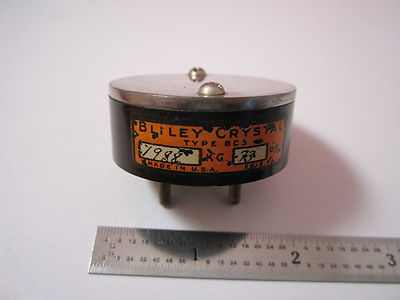 Vintage Wwii Quartz Radio Crystal Bliley Electric Co. BC3 1988 Kc Frequency Control BIN#2B i