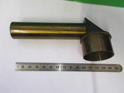 Antique Brass Tubus Unknown Rare Collimator Scope Part
