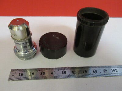 Antique Ernst Leitz "1/12" Objective 100X Microscope Part