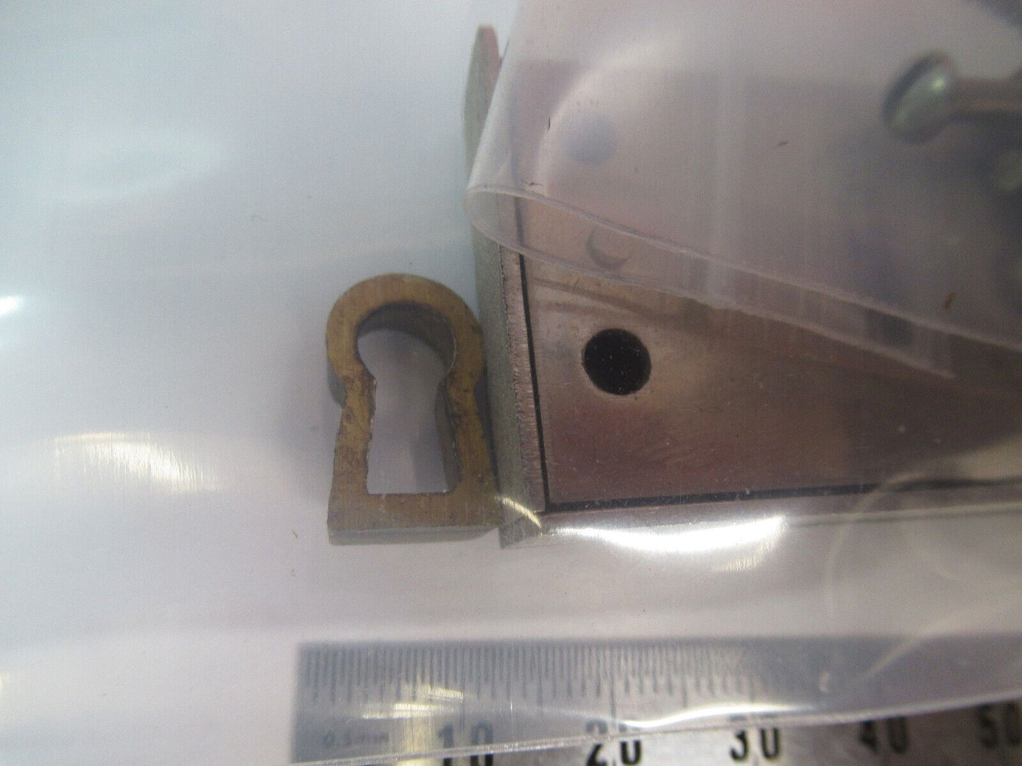 STEINDORF BERLIN LOCK PARTS NO KEY MICROSCOPE PART AS PICTURED Y6-B-07
