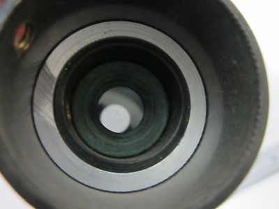 MICROSCOPE PART POLARIZER ELECTRIC VECTOR ?? OPTICS AS IS BIN#R2-52