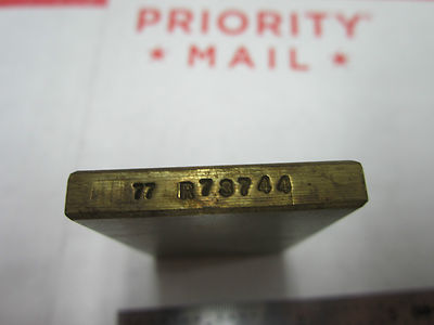 METROLOGY INSPECTION ROCKWELL HARDNESS TEST STANDARD BIN#5-21