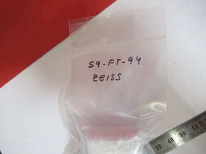 OPTICAL PRISM ZEISS GERMANY HEAD MICROSCOPE PART AS PICTURED S9-FT-94
