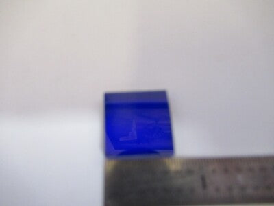 OPTICAL BLUE GLASS FILTER OPTICS AS PIC &A7-A-48