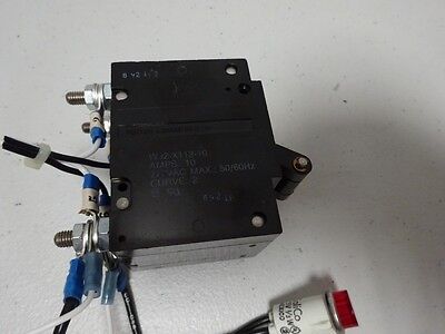 ELECTRICAL BREAKER SWITCH W92-X112-10 10AMPS 277 VAC AS IS BN#TC-4-2-T