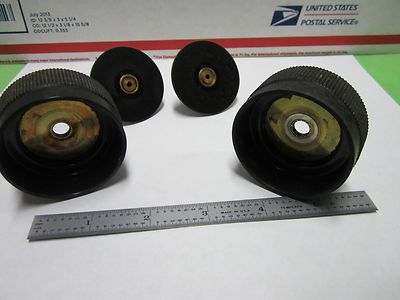 MICROSCOPE PART PAIR KNOBS ZEISS GERMANY BIN#R1-13