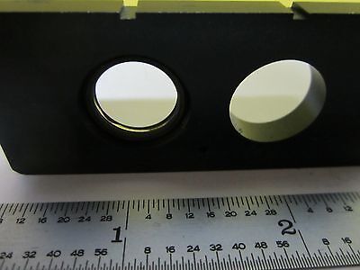 MICROSCOPE PART LEITZ GERMANY SLIDE FILTER 553392 OPTICS AS IS BIN#U2-B-25