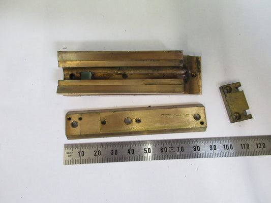 Ernst Leitz Antique Brass Piece Tubus Holder Microscope Part