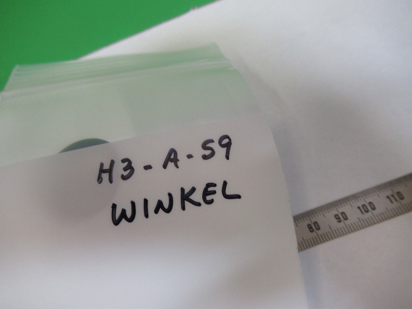 MICROSCOPE PART WINKEL ZEISS ANTIQUE OBJECTIVE CANISTER AS PICTURED &H3-A-59