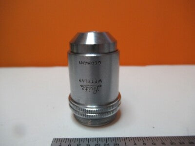 Ernst Leitz Germany Pol Objective 10X P Microscope Optics Part