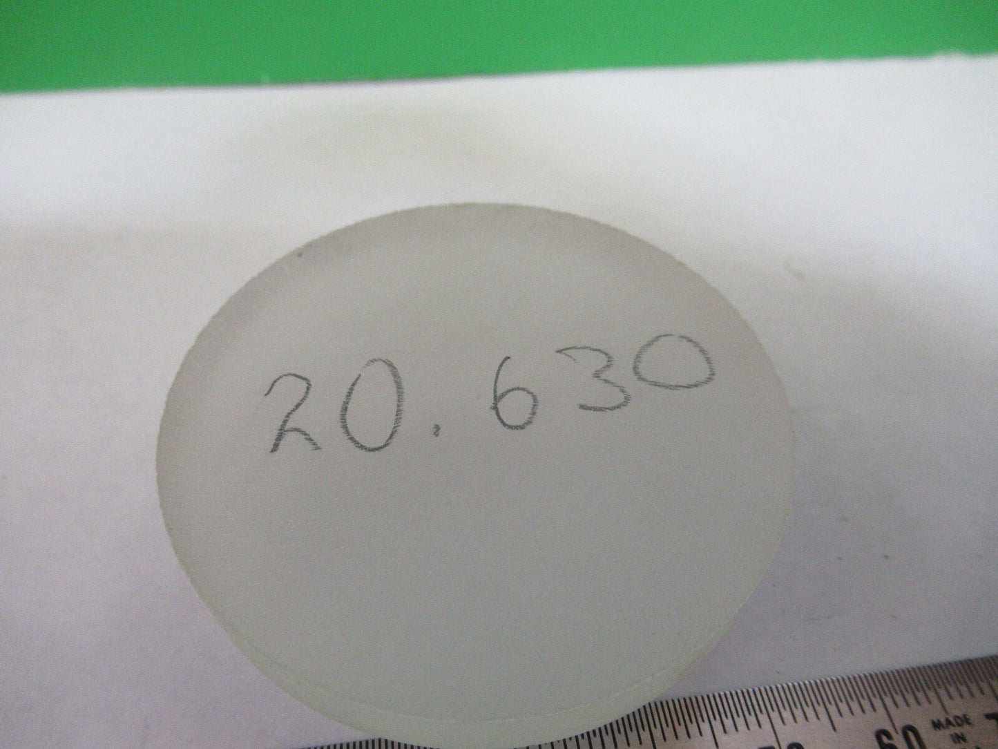 OPTICAL UNFINISHED concave CONVEX BK7 GLASS OPTICS UNCOATED AS PICTURED &s2-c-15