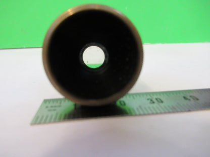 ANTIQUE BAUSCH LOMB BRASS OBJECTIVE 16mm MICROSCOPE PART AS PICTURED S1-B-21