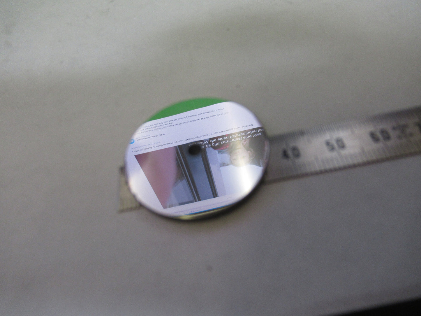 Weird Optical Double Side PlanO Mirror Hollowed Laser Optics