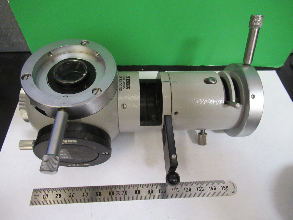 For parts ZEISS VERTICAL ILLUMINATOR 466300 MICROSCOPE PART AS PICTURED S1-B-85