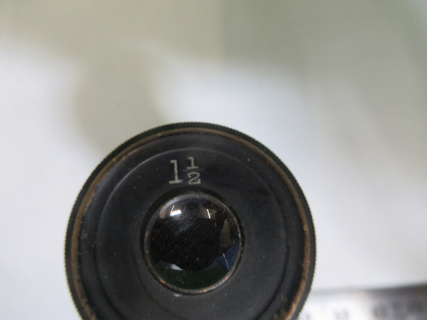 ANTIKES BAUSCH LOMB "1 1/2" OKULAROPTIK MIKROSKOPTEIL WIE ABGEBILDET P2-B-54 
