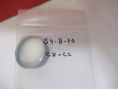 OPTICAL ZEISS CX-CC LENS THICK OPTICS AS PICTURED S4-B-70