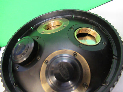 OLYMPUS JAPAN NOSEPIECE  U-P4RE MICROSCOPE PART AS PICTURED T4-A-23