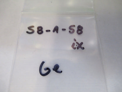 Lot 2 Ea Optical Germanium Metal Lenses Infrared Mil Spec Lens Optics