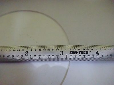 OPTICAL THICK SAPPHIRE WAFER  [chip on edge] LASER OPTICS AS IS BIN#W6-53
