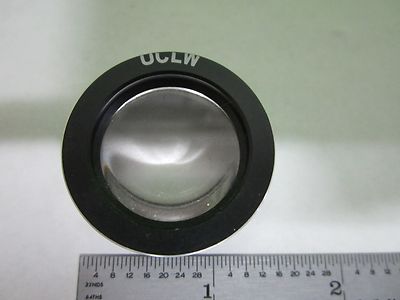 MICROSCOPE PART OLYMPUS UCLW CONVEX LENS OPTICS AS IS BIN#Q4-B-96