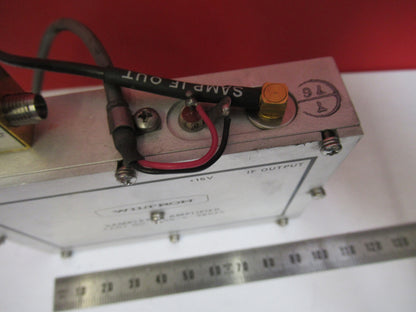 AMPLIFIER SAMPLER 6700-C-36025 MICROWAVE RF FREQUENCY GHz WILTRON AS PIC T7-A-34