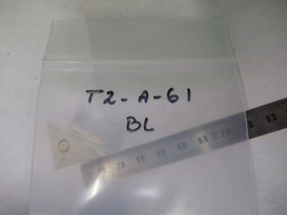 BAUSCH LOMB GLASS PRISM OPTICS MICROSCOPE PART AS PICTURED T2-A-61