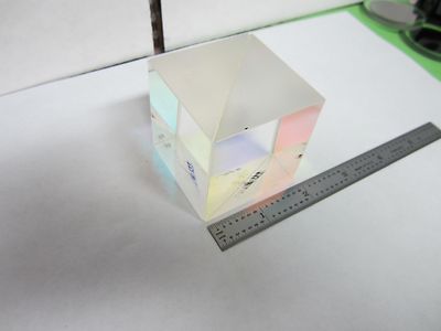 OPTICAL LARGE BEAM SPLITTER LASER OPTICS BIN#L6-14