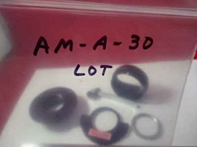 LOT OPTICAL MICROSCOPE PART OPTICS AS PICTURED &AM-A-30