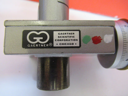 GAERTNER FILAR EYEPIECE OCULAR 10X LENS RARE MICROSCOPE PART AS PICTURED T1-A-28