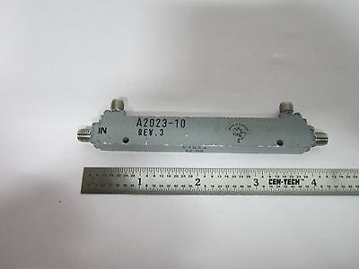 CANADA ?? A2023-10 DIRECTIONAL COUPLER RF MICROWAVE FREQUENCY GHz BIN#B2-C-89