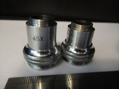 FOR PARTS ANTIQUE ERNST LEITZ OBJECTIVE 6L MICROSCOPE PART AS PICTURED &9-A-79