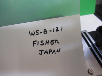 Fisher Scientific Japan Xy Stage Table Microscope Part